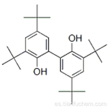 2,2&#39;-dihidroxi-3,3 &#39;, 5,5&#39;-tetra-terc-butilbifenilo CAS 6390-69-8